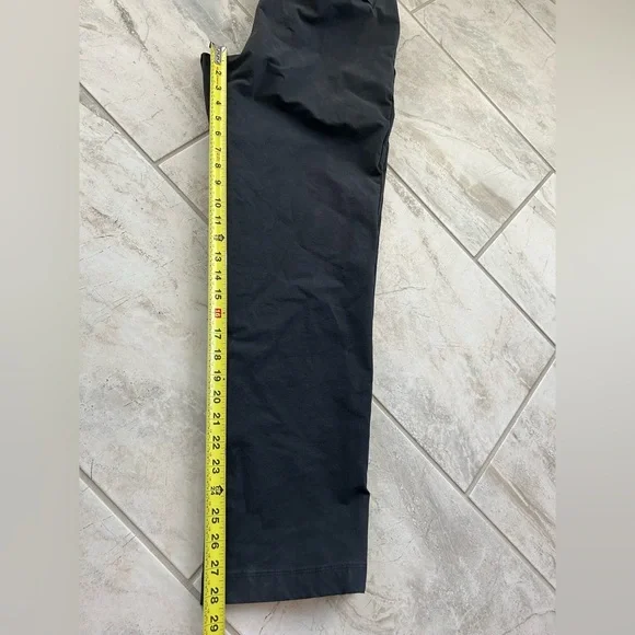 Lululemon ABC Classic Fit Trouser Stretch Cotton VersaTwillBlackSize 33